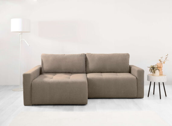 Home affaire Ecksofa "Eibisch", L-Form mit Bettfunktion