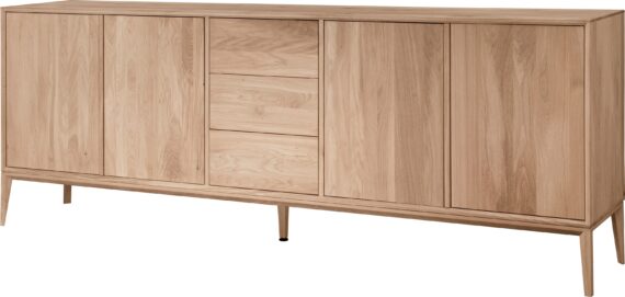 Home affaire Sideboard "Koda", Schubladen und Türen mit push to open funktion