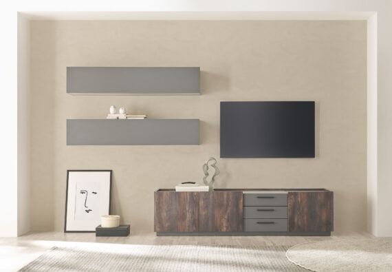 INOSIGN Schrank-Set "LARGO", (Set, 3 St.), mit Soft-Close und Push to open-Funktion