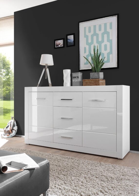 INOSIGN Sideboard "BIANCO", Breite 164 cm