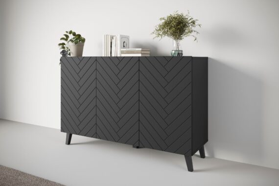 INOSIGN Sideboard "PHUKET", (1 St.), Modernes Sideboard mit 6 Fächern, Breite 120 cm