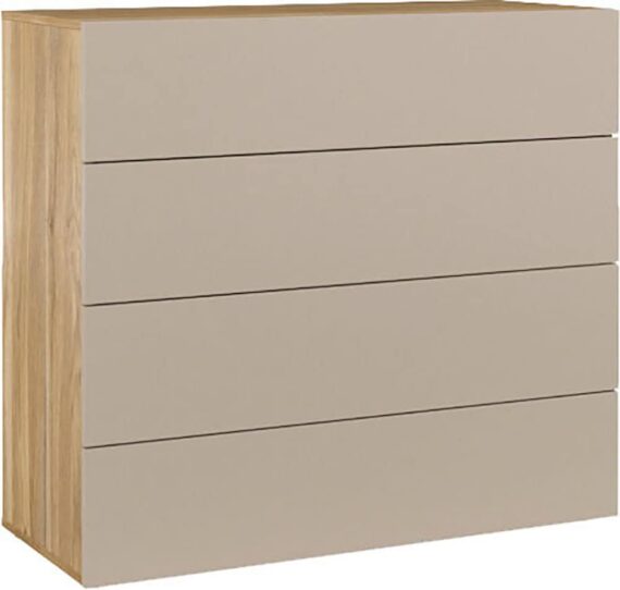 INOSIGN Sideboard "Wharton,Breite 100cm, Schubladenkommode", Kommode mit 4 Schubkasten, viel Stauraum