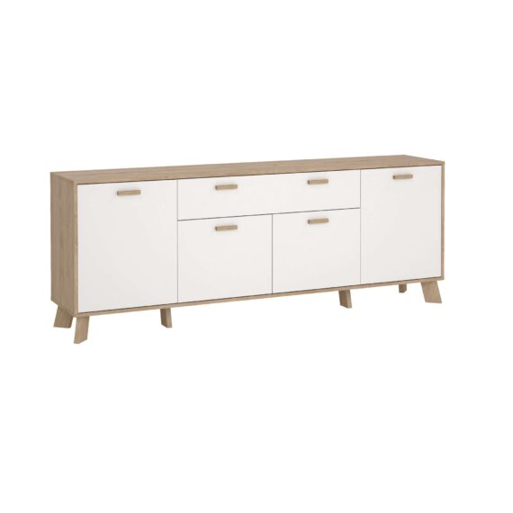 andas Sideboard "Ikast, Stauraum, Schubladenschrank, Aufbewahrung", Breite 196 cm, 4 Türen, 2 Schubladen, Höhe 73 cm