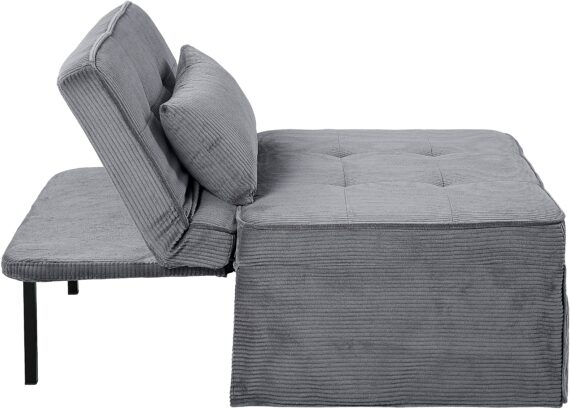 ATLANTIC home collection Schlafsofa "Finn", wandelbar zum Loungesessel, Relaxliege und Gästebett, inkl. Kissen