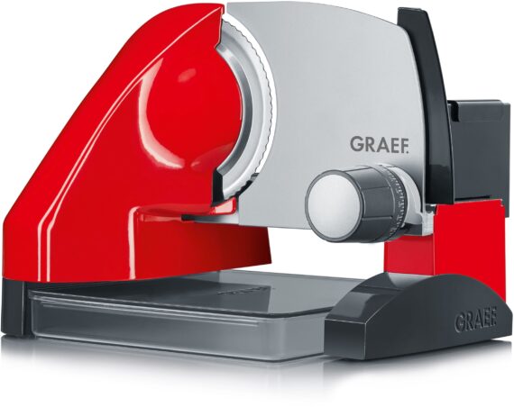 Graef Allesschneider "SlicedKitchen S 50003", 170 W, inkl. Aufbewahrungsbox & MiniSlice-Aufsatz, rot