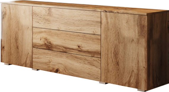 INOSIGN Sideboard "PARIS", (1 St.), Moderne 150cm breite grifflose Kommode, vielseitig einsetzbar