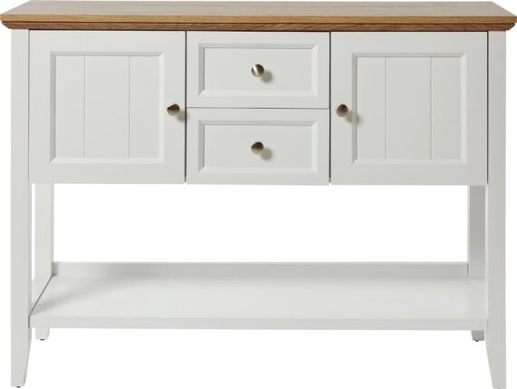 Jahnke Konsolentisch "CLASSIC CONSOLE 110", Konsolentisch, 2 Türen, 2 Schubladen und 1 Ablage, 112x34x81,8 cm