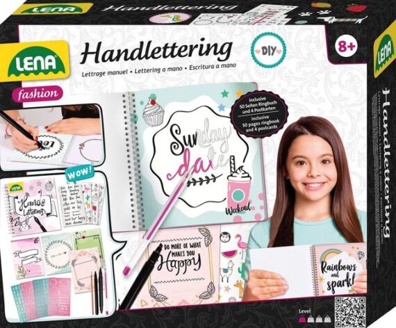 Lena® Kreativset Handlettering-Set