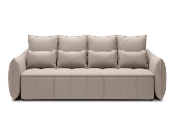 MOEBLO Schlafsofa WELSH, Funktionalität und Stil für Ihr Zuhause mit Stauraum und komfortabler Schlafgelegenheit, Couch Polstermöbel Sitzmöbel Wohnzimmermöbel 2-Sitzer-Sofa Stoffsofa, -(BxHxT):242x94x106 cm