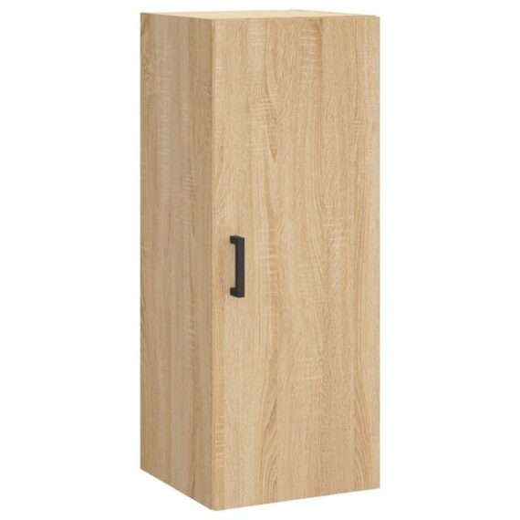 furnicato Wandhängeschrank Wandschrank Sonoma-Eiche 34,5x34x90 cm, 1-tlg.