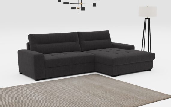 COTTA Ecksofa "Cappa L-Form", wahlweise mit Bettfunktion und Bettkasten