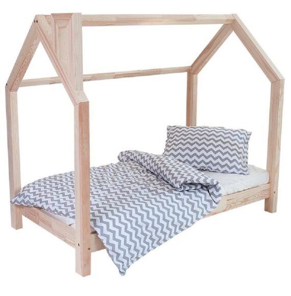 DB-Möbel Kinderbett Hausbett Classic 190cmx80cm