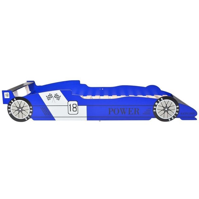 DOTMALL Autobett Kinder Rennwagen-Bett 90×200 cm Blau