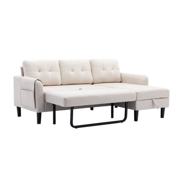 DOTMALL Sofa Sektional Sofa Reversible Sektional Sleeper Sektional Sofa