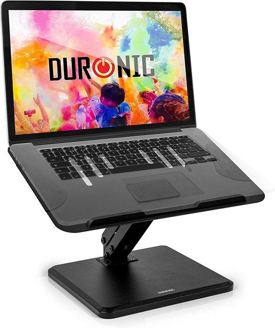 Duronic Laptop-Ständer, (DML125 Laptopständer, Laptoperhöhung für Notebooks bis 13 Zoll)