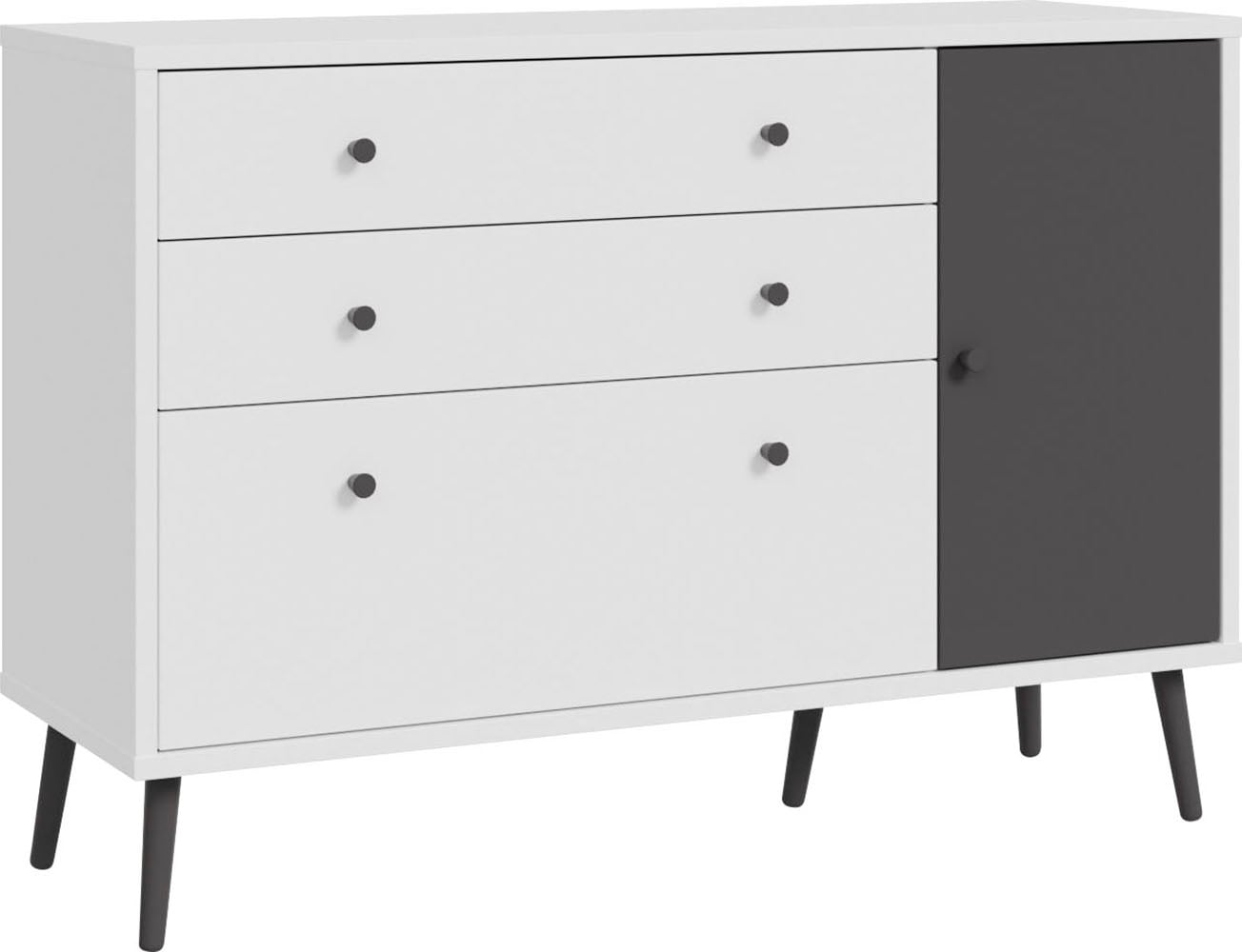 FORTE Sideboard „Harllson EasyKlix by Forte“, die neue geniale Art Möbel aufzubauen