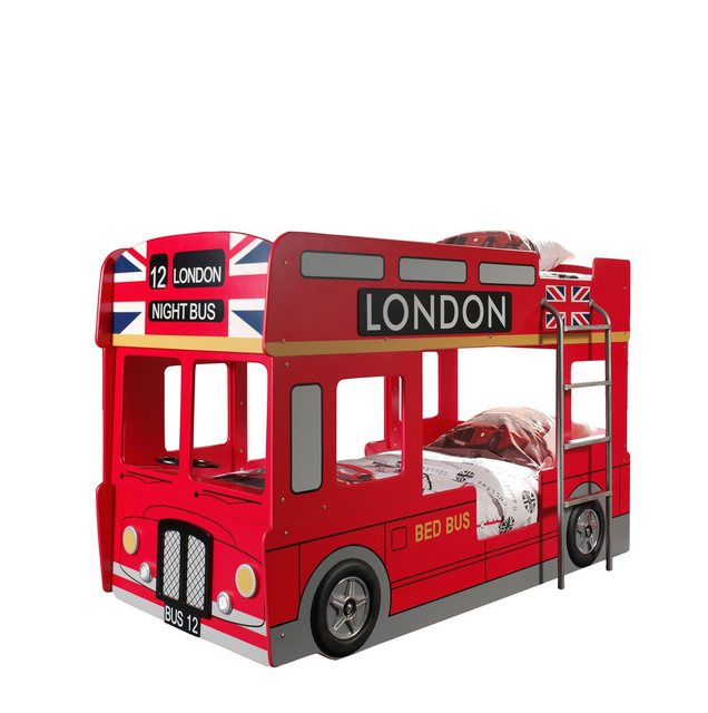 Faizee Möbel Kinderbett Autobett London Bus