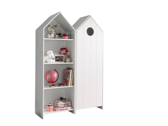 Faizee Möbel Schrank-Set Vielseitiges und farbenfrohes CASAMI Schrank-Set für das Kinderzimmer, (2-St)