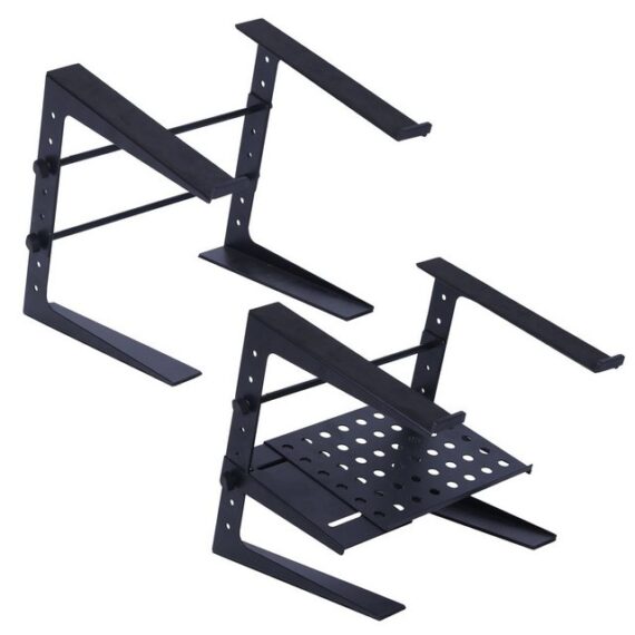 Fame Audio Laptop-Ständer, (DJ-Möbel, Laptop Stands, LS-1 Eco + LS-1 Eco-Tray-Set - Laptop Stand-Set)