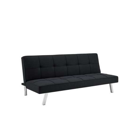 HTI-Living Schlafsofa Klappsofa Schwarz Milena, Stück 1 Teile, Schlafsofa Funktionscouch