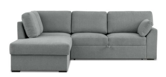 Home affaire Ecksofa Citry Schlafsofa, Breite 242 cm, Chenille, Bettfunktion, Bettkasten, L-Form