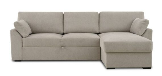 Home affaire Ecksofa Citry Schlafsofa, Breite 246 cm, Chenille, Bettfunktion, Bettkasten, L-Form