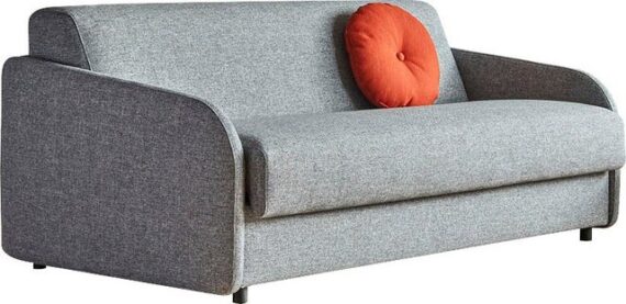 INNOVATION LIVING ™ 3,5-Sitzer Eivor, hochwertige Dauerschlaffunktion, bequem und komfortabel, Schlafsofa mit innenliegender Schlafmatratze und schmalen Armlehnen