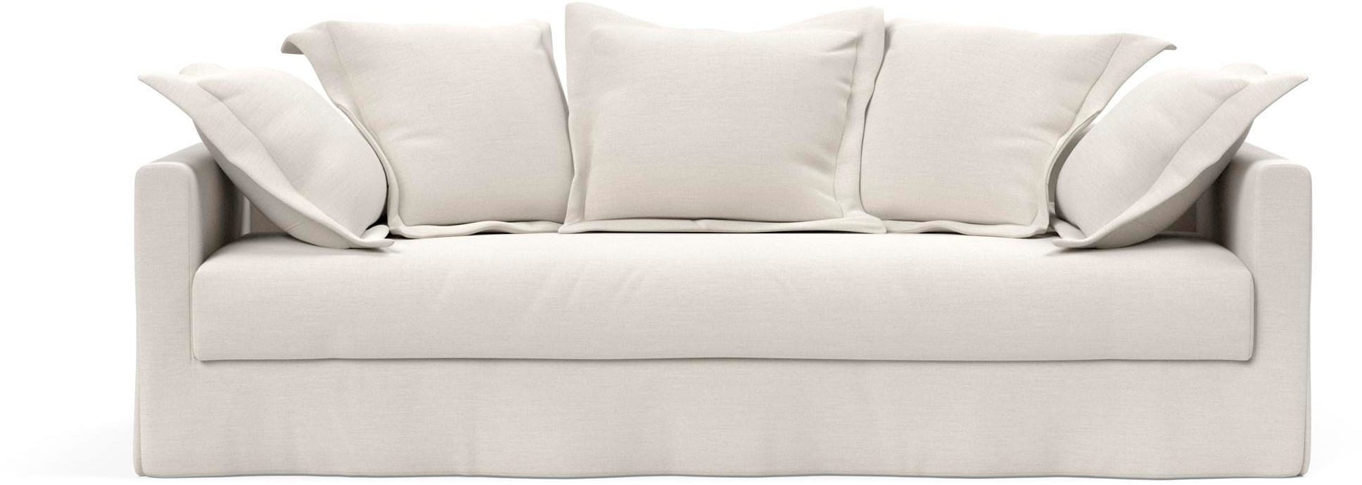 INNOVATION LIVING ™ Schlafsofa „PASCALA Bettsofa der Extraklasse, Kuschelkomfort mit tollen Kissen,“, mit Taschenfederkernmatratze, Liegefläche Breite 140 cm