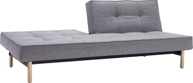 INNOVATION LIVING ™ Schlafsofa Splitback, Schlafsofa, 3-Sitzer, Gästebett, Schlaffunktion, stylisch, komfortabel und bequem, Mehrfunktionssofa