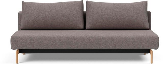 INNOVATION LIVING ™ Schlafsofa TRYM 3-Sitzer mit Bettfunktion, Dauerschläfer, bequem und hochwertig, Taschenfederkernpolsterung, Breite Liegefläche 140 cm