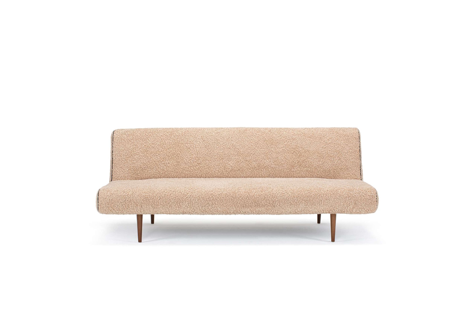 INNOVATION LIVING ™ Schlafsofa „Unfurl Bettsofa, Klappsofa, Gästebett, Couch, Schlaffunktion“, 3-stufig klappbar, Teddy Stoff, bequem, als Dauerschläfer geeignet