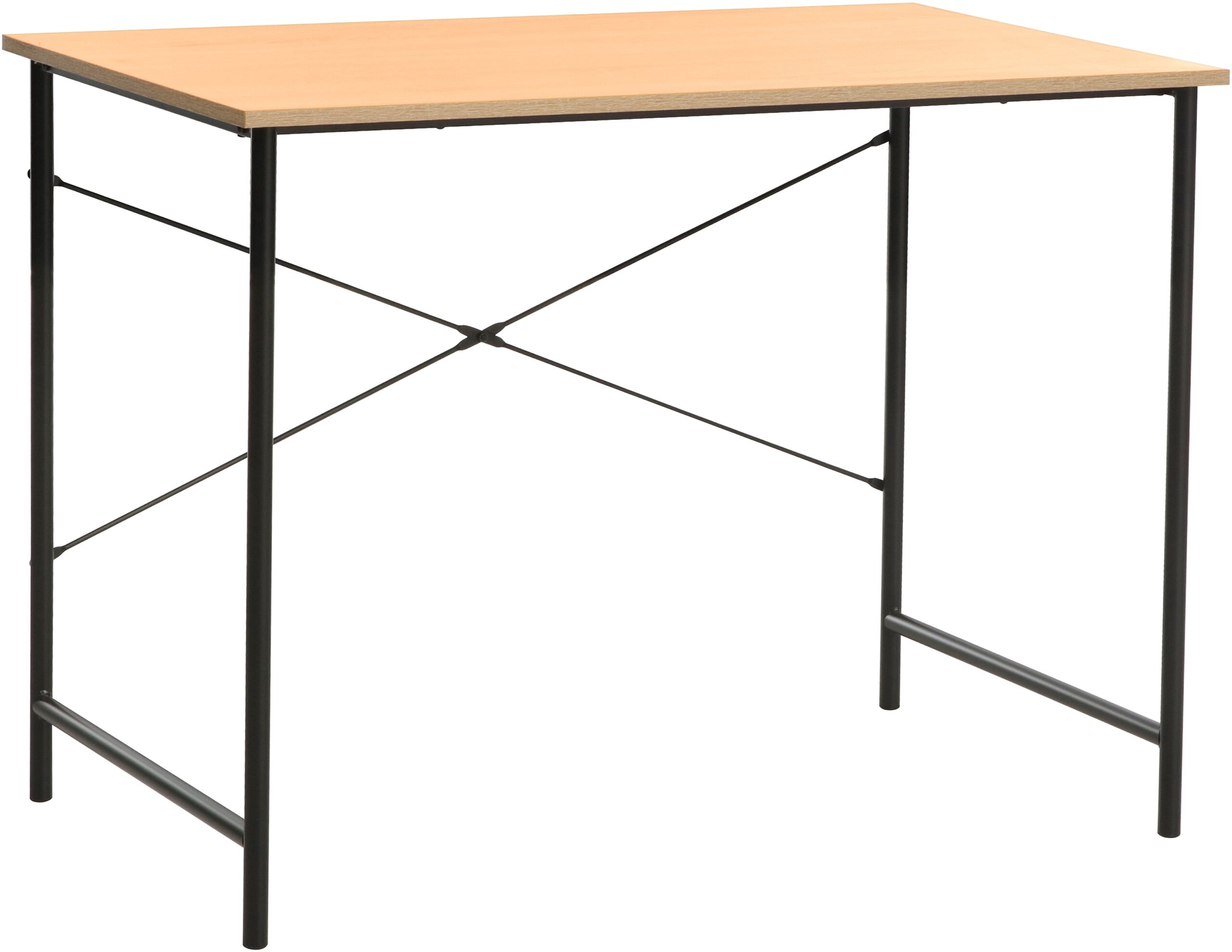 INOSIGN Schreibtisch "TALIA", Computertisch, stabiles Metallgestell, Breite 100 cm