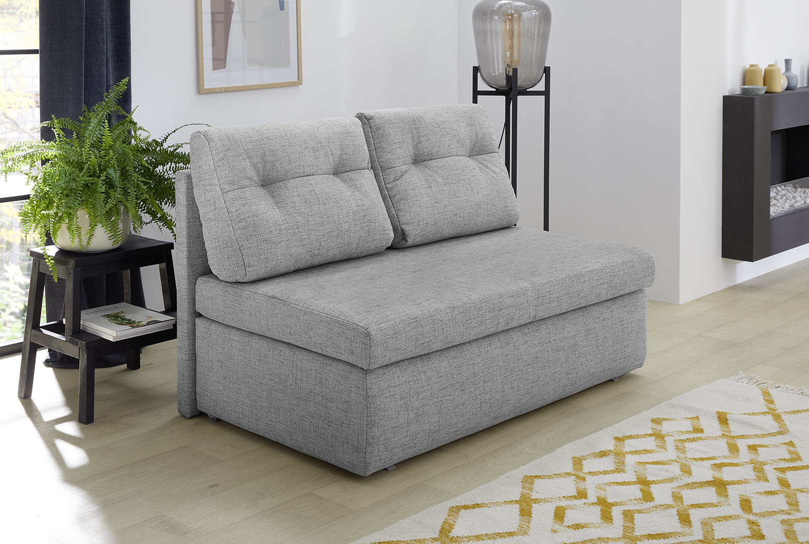 Jockenhöfer Gruppe Schlafsofa „Torben“, Platzsparendes Sofa mit Gästebettfunktion und Stauraum