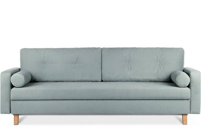 KONSIMO Schlafsofa ERISO Sofa 3-Personen, ausziehbare Liegfläche 196×150 cm