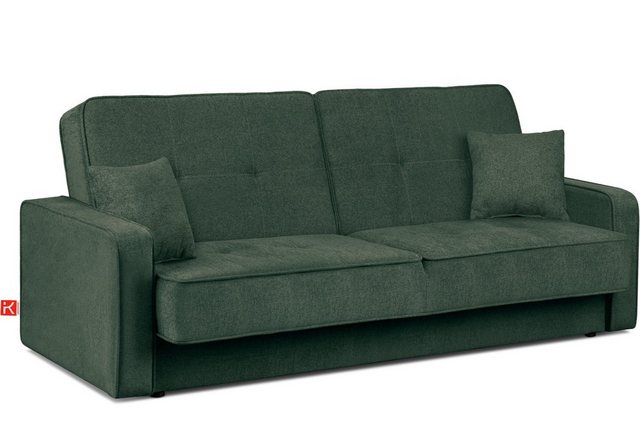 KONSIMO Schlafsofa ORIO Sofa 3 Personen, Liegefläche: 219x90cm, mit Wellenunterfederung, mit Schlaffunktion