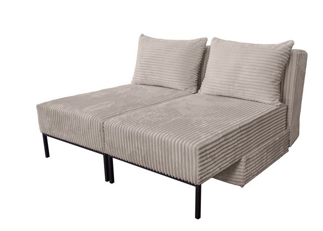 Kaiser Möbel Chaiselongue Sofa,Ecksofa, Betten, MOOKA 4in1-Multifunktions-System