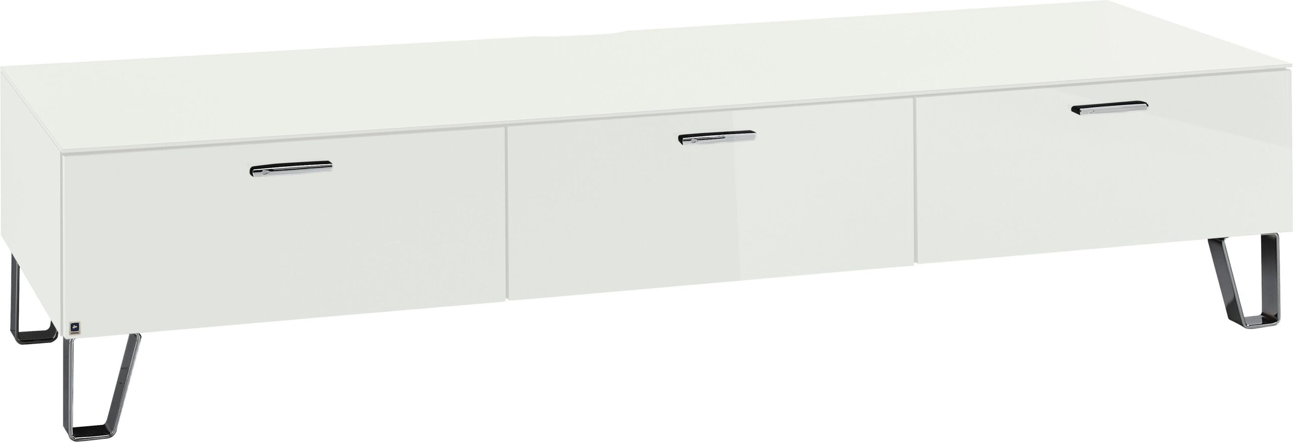 LEONARDO TV-Bank "Cube", mit Sicherheitsglas und edlem MDF Holz, Breite 189 cm