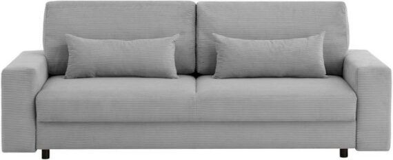 LeGer Home by Lena Gercke Schlafsofa Imoga, Polster mit Schlaffunktion, 3-Sitzer Sofa, Couch mit Bettkasten, in modernen Farben und Stoffen, Bettfunktion, Liegefläche: 200x150 cm