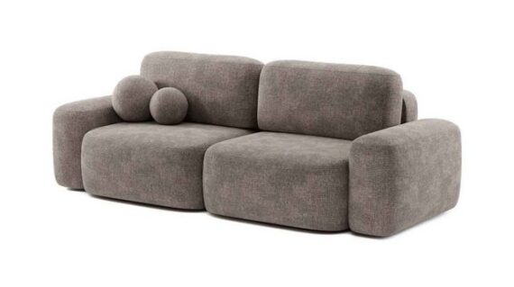 Luxusbetten24 Schlafsofa Designer Sofa Bold, mit Schlaffunktion und Bettkasten