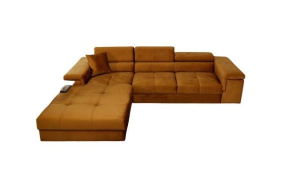 Luxusbetten24 Schlafsofa Designer Sofa Elegante, mit Schlaf- und Klappfunktion