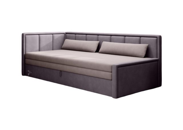 Luxusbetten24 Schlafsofa Designer Sofa Fellano, mit Schlaffunktion und Stauraum