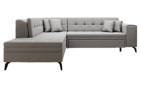 Luxusbetten24 Schlafsofa Designer Sofa Lania, mit Schlaffunktion