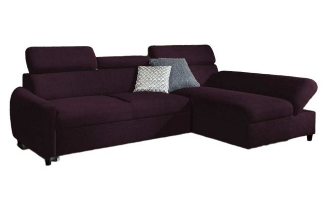 Luxusbetten24 Schlafsofa Designer Sofa Noura Mini, mit Schlaf- und Klappfunktion