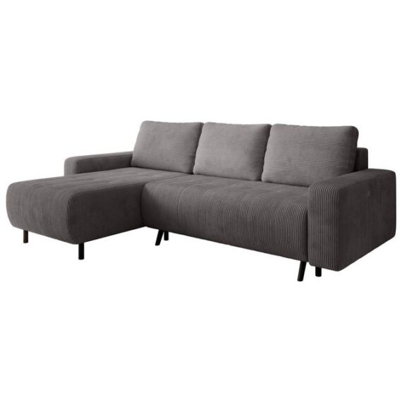 M-Punkt24 Ecksofa Rimini, Polsterecke, Wohnlandschaft, Polstergarnitur, Elektrische Sitztiefenverstellung, Bettfunktion, Bigsofa, Ottomane Links