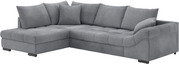 Mr. Couch Ecksofa "Allegro DuraFlex, L-Form", Hochschläfer-Bettauszug, Kaltschaumpolsterung, bis 140 kg belastbar