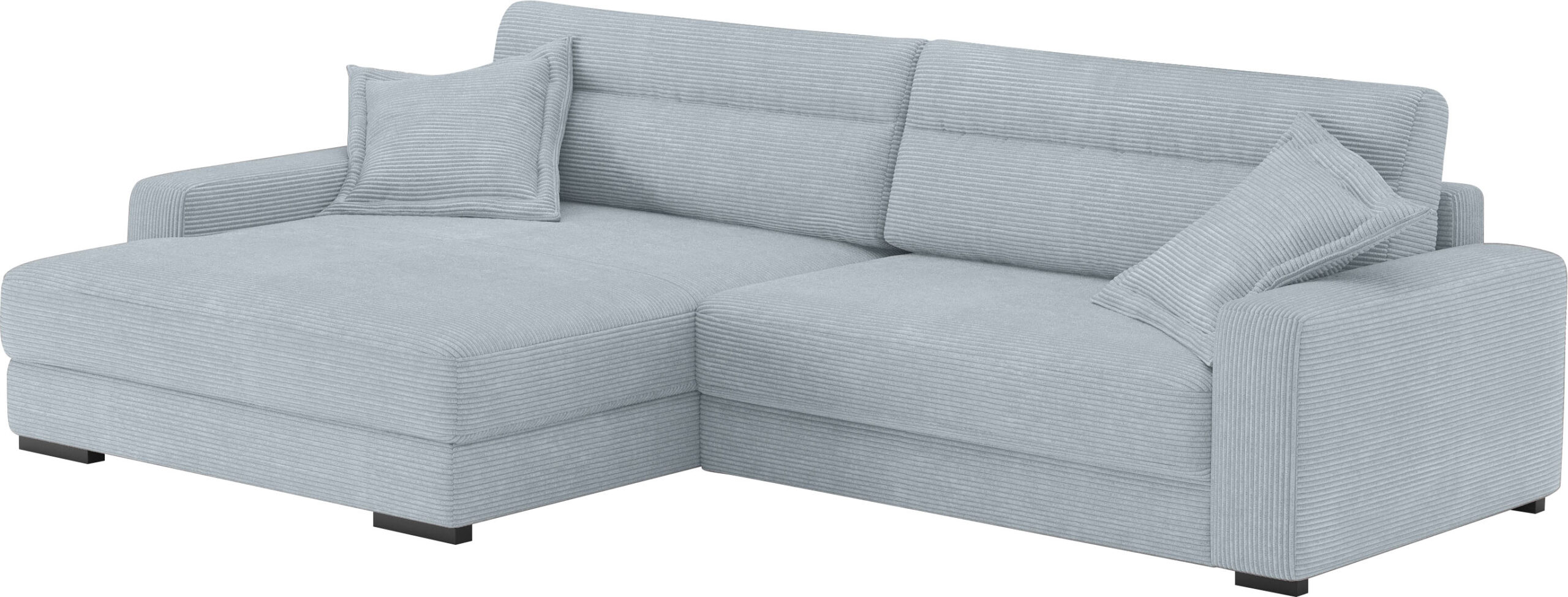 Mr. Couch Ecksofa „Marcello DuraFlex L-Form“, EasyBett, Bettkasten, Kaltschaumpolsterung, bis 140 kg belastbar