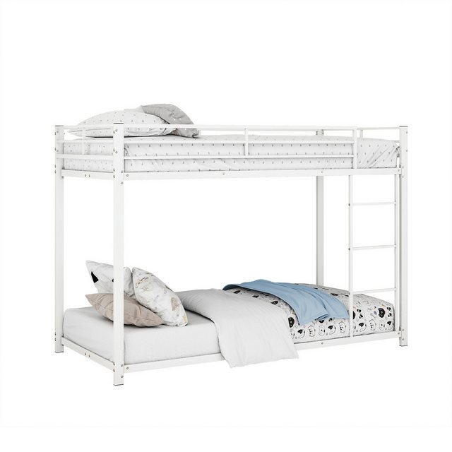 REDOM Etagenbett Bett Funktionsbett Kinderbetten Eisenbetten (Eisenetagenbetten in klassischer Form 90×200 cm), ohne Matratze