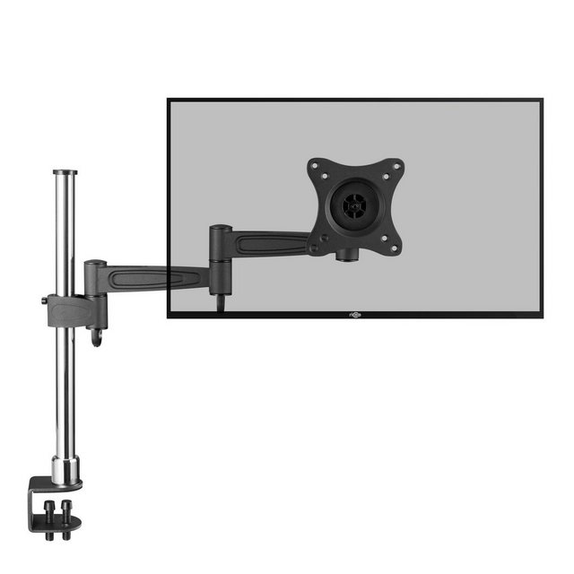 RICOO TS2111 Monitor-Halterung, (bis 32 Zoll, Tischhalterung Schwenkarm Monitorständer Bildschirm Halter schwenkbar)