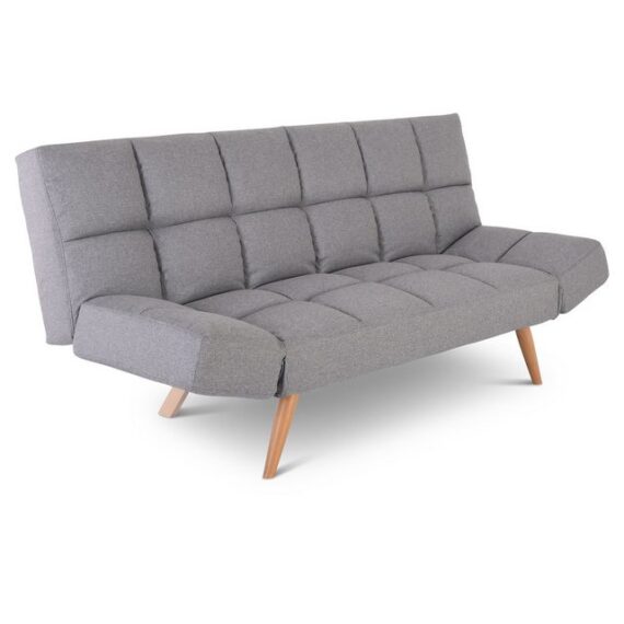 Raburg Schlafsofa 2-Sitzer, klappbare Gästebett-Funktion, Stoff, Yara, bequeme Liegefläche: 180 cm breit x 110 cm tief