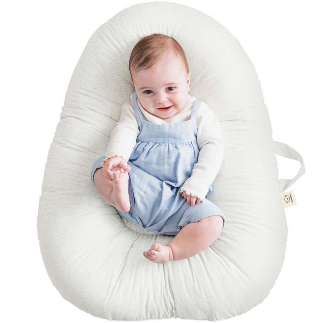 Refttenw Babybett Waschbar Babynestchen Neugeborene Babynest für 1-3 Jahren Babys